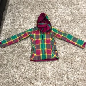 North Face Snowboarding/ski jacket multi colored
